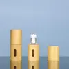 Botella de Cuentas de Madera de Bambú Grano de Madera 3ml5ml10ml Botella de Cuentas para Caminar de Bambú Tapa de Bambú Botella de Aceite Esencial Botella de Bambú Embotellada