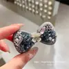 Pinzas para el cabello de pedrería brillante de lujo estilo coreano Dongdaemun Primavera 2026 para mujer, Colección de accesorios para el cabello de la frente