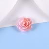 Horquilla Barroca de Gota de Pegamento Fino con Brillo Rosa para Niños, Accesorios, Accesorios de Pegamento Crema, Accesorios Pequeños de Resina DIY Hechos a Mano