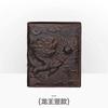 Billetera para Hombre Personalizada Vintage Hecha a Mano en Relieve de Cuero Genuino Larga de Cocodrilo Capa Superior Piel de Vaca Multitarjeta Monedero Estuche