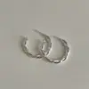 Pendientes Metálicos de Doble Capa Retorcidos Diseñados para Mujer con Moda Única de Lujo Ligero Pendientes y Pendientes de Moda Trendy para el Trabajo