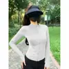 Roupas de Fitness, Roupas de Yoga, Tops Esportivos de Corrida Femininos de Manga Longa Justos, Cardigans de Secagem Rápida, Roupas de Treinamento Pilates Fitness