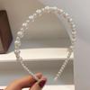 Faixa de Cabelo Vermelha para Mulheres, Larga Antiderrapante, Grampo de Cabelo Alto para o Topo da Cabeça, Elástico de Cabelo, Acessório de Cabelo Vintage de Ano Novo, Veludo
