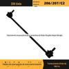 508759 9808868280 508745 conexão para Peugeot 206 207 Citroen C2 DS3