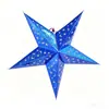 Novas Lanternas de Estrela para Decoração de Natal, Decorações de Estrela Tridimensionais Dobráveis, Grande Montagem de Cena de Natal, Versão com Luz