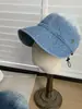Chapéu de Pescador Casual de Brim Pequena Nova Coleção Primavera 2026 para Mulheres, Respirável Proteção Solar Chapéu Bico de Pato Circunferência da Cabeça Grande
