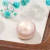 Perlas de Imitación de Concha ABS de Fondo Plano de Cintura Alta de 10-25 mm, Perlas Multicolor Multiespecificación para Aretes y Accesorios de Pasador DIY