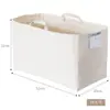 Colcha de Algodão Organização de Roupas Saco de Armazenamento para Guarda-Roupa Cesta de Armazenamento para Roupas Saco de Armazenamento com Acabamento em Lona Saco de Armazenamento Sandwich