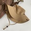 Sombrero de vaquero occidental de diseño sombrero de pescador femenino sombrero para el sol transpirable a prueba de sol sombrero para el sol para exteriores pesca montañismo sombrero masculino