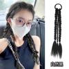 Peluca de boxeo de cuerda de color trenza chica caliente dulce personalidad fresca alta temperatura seda trenza hecha a mano trenza sucia fuente fábrica punto estable