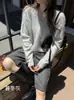 Hong Kong e American Apparel/Malha de Lã Ultra Fina Escovada com Gola V Suéter de Lã Integrado Sem Costura, Versátil para Outono e Inverno 26