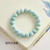 Joia Personalizada de Cerâmica Jingdezhen Nova Moda Pulseira de Contas com Esmalte de Flor Colorida Estilo Étnico Casual Pulseira de Estudante