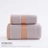 Toalha Nova de Algodão Puro Espesso para Adultos, Homens e Mulheres, Casais, Doméstica Absorvente Macia Sem Fiapos para Banho e Rosto