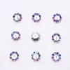 Atacado 10MM flor furo central vidro Diamante formato especial cristal de vidro Diamante roupas de dança acessórios de casamento acessórios diy