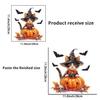 Adhesivos de gato mágico calabaza lindos y divertidos de Amazon para dormitorio, sala de estar, pared, venta al por mayor