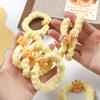 Nuevos lindos accesorios para el cabello de oso combinan con todo cuerda para coleta de niña anillo para el pelo clip dulce para flequillo pasador roto tocado venta al por mayor