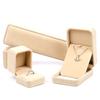 Caja de Empaque para Joyería, Caja de Joyería de Terciopelo con Esquinas Redondeadas, Caja para Anillo, Pulsera, Colgante, Collar, Caja de Regalo, Caja para Pulsera