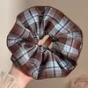 Goma para el Cabello Dulce y Versátil para Niñas, Estilo Coreano, Estilo Perezoso, Tamaño Extra Grande, Adecuada para Cabello Grueso, Banda Elástica de Alta Elasticidad para Peinados de Moño