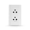 Tomacorriente Sudamericano Tipo 118B Tomacorriente de Pared Redondo Tailandés 6 Orificios 110V 250V 16A Interruptor Panel de PC