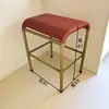 Cadeira Banco para Máquina de Costura com Suporte Lombar, Confortável para Longos Períodos Sentado, Adequada para Funcionários de Fábrica de Vestuário
