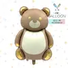 Balões de Folha de Alumínio Mecrla Cross-Border Novo Coração de Urso Fosco em Forma de Doce Decoração de Festa para o Dia dos Namorados para Crianças