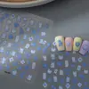 Adesivos de Gatinho Fofo Poker Coração Nail Art Adesivos Atacado Azul Estilo Ins Decorações de Rosto Papelaria Decoração Adesivos