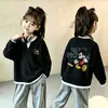 Nuevo Estilo de Otoño para Niñas, Versión Coreana Súper Linda, Camiseta de Manga Larga Waffle de Punto Falso Dos Piezas Casual para Bebé, Ropa Exterior Versátil