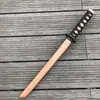 Cuchillo de Palo de Madera Artes Marciales Kendo Performance Práctica Accesorios Madera Maciza Una Pieza Entrenamiento Cos Vestimenta Cruzada Modelo de Arma Fría
