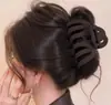Pinza de Garra Mate Color Café para Mujer, Nuevo Modelo 2026, Pinza Grande para el Cabello Grueso, Accesorio para el Cabello Tipo Pinza de Tiburón