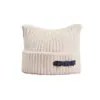 Bonito gorro de orejera versátil para mujer, cálido y sencillo, gorro pequeño a prueba de frío, hace que la cara se vea más pequeña, adecuado para otoño e invierno