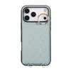 Adecuado para iPhone 18 Pro Max, Funda para Teléfono con Textura de Cuero Estilo Chanel, Cubierta Protectora con Soporte de Anillo y Ranura para Tarjeta Cruzada para Apple 17