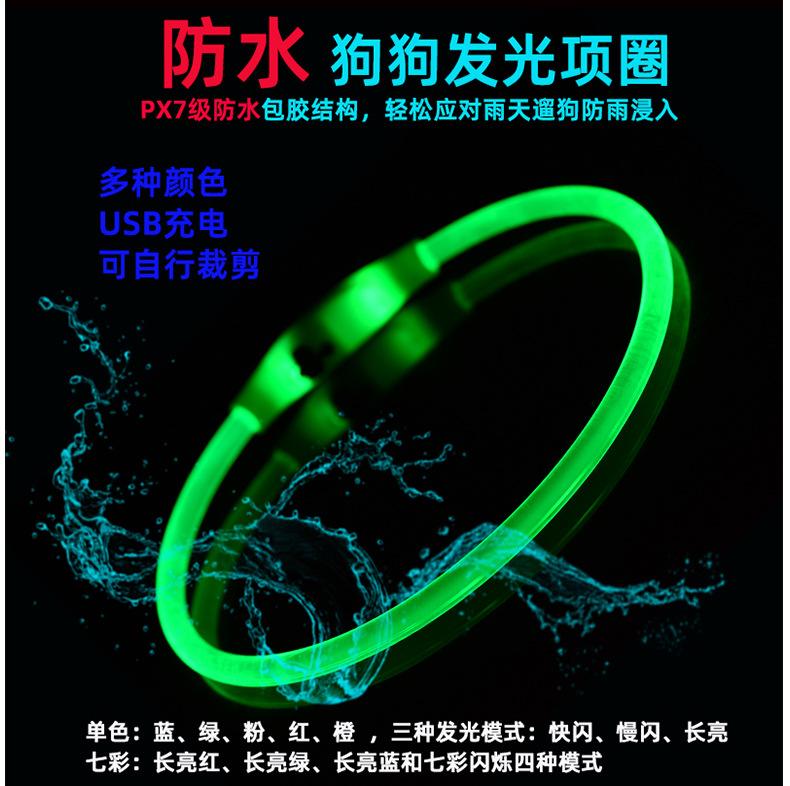 宠物发光颈圈充电款