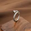 Anillo abierto de lujo con perla y circonita, personalizado, de alta gama, estilo coreano, con diseño de nicho transfronterizo, para mujer.