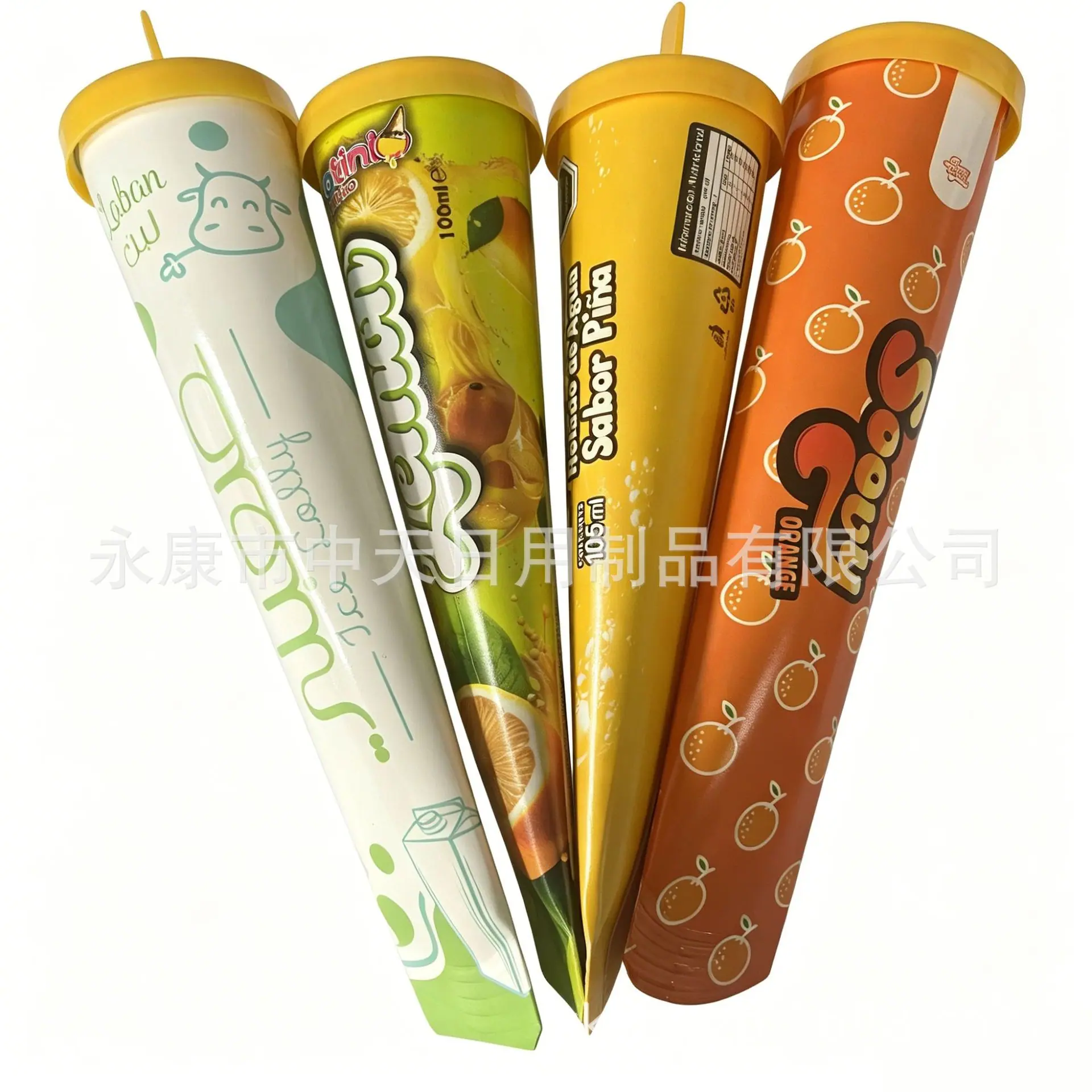 ice crea calippo cup with hand
