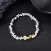 Pulsera para Hombre, Acero Inoxidable, Versátil, Gama Alta, Moderna, Joyería Popular para Mujer, Accesorios Hip-Hop Retro Simples al por Mayor