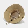 Chapéu de secagem rápida feminino com costura de malha respirável proteção solar ao ar livre chapéu de sol chapéu de pesca masculino chapéu de sol à prova d'água