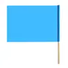 Tubo de Aço Inoxidável Bandeira de Tráfego Pista e Campo Esportes Bandeira de Largada Bandeira de Comando de Árbitro Pequenas Bandeiras Coloridas Bandeira Vermelha