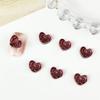Pacote de materiais para manicure de Ano Novo Joias estilo barroco vinho tinto vintage Laço Amor Camélia Joias para manicure