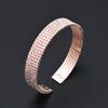 Pulseras de Diamantes Populares Transfronterizas para Mujer, Accesorios de Mano Simples, Venta Caliente en Transmisión en Vivo de Douyin, Joyería al por Mayor, Pulseras de Temperamento de Lujo Ligero