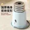 Balde de Agua Doméstico de Gran Capacidad con Tapa, Cubo Grueso de Almacenamiento de Agua Grande, Juego de Cubos para Dormitorio de Estudiantes, Cubo para Remojo de Pies y Lavandería