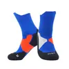 Calcetines de Baloncesto Transpirables Estilo Nuevo Calcetines de Toalla Calcetines Deportivos Calcetines de Baloncesto para Hombre Entrenamiento de Carrera Profesional Calcetines de Tubo Medio Elite