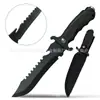 Cuchillo recto portátil de alta dureza más vendido para exteriores, afilado, para camping y uso táctico, navaja de bolsillo de acero inoxidable, ideal para supervivencia al aire libre