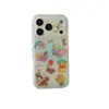 Funda para Teléfono Móvil Caricatura de Elefante Manzana Divertida y Linda 17Promax Adecuada para 16Pro Impresión de Doble Capa 15Pro14Pr