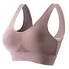 Plus Size Underwear Peito Pequeno Feminino Reunido Fitness Running Yoga Sexy Beauty Vest Sem Anel de Aço Sutiã Esportivo Respirável