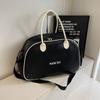 Bolsa de Viaje de Gran Capacidad Moda Casual Nueva Primavera Bolso de Hombro Estilo Coreano Tendencia Diseño de Nicho Bolsa para Mujeres Viajeras