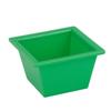 Plato para snacks de plástico directo de fábrica, plato cuadrado para semillas de melón, snacks comerciales, plato pequeño para frutas, plato de acrílico transparente para frutas