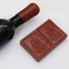 Sellado de Botella de Vino Cera para Sellar Vino Cera Roja para Sellar Vino Bloque de Cera para Sellar Boca de Botella Cera Selladora Anti-Volátil que No Corre Cera Selladora para Conservación de Vino Pintura a la Cera