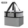 Bolsa Aislante Explosiva Transfronteriza Engrosada Bolsa Aislante para Exteriores Plegable Bolsa de Hielo para Picnic Cruzada de Gran Capacidad Bolsa de Almuerzo Portátil
