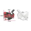 Accesorios para Joyería de Aleación con Goteo de Aceite DIY Colgantes de Mariposa Oscura Murciélago Pendientes Pendientes Pulsera Colgante W508