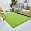 Tapete de Sala Longo de Pelúcia Espessa Quarto de Canto a Canto Multicor Sala de Estar Mesa de Centro Tapete de Chão de Lã de Seda Lavável Lavável